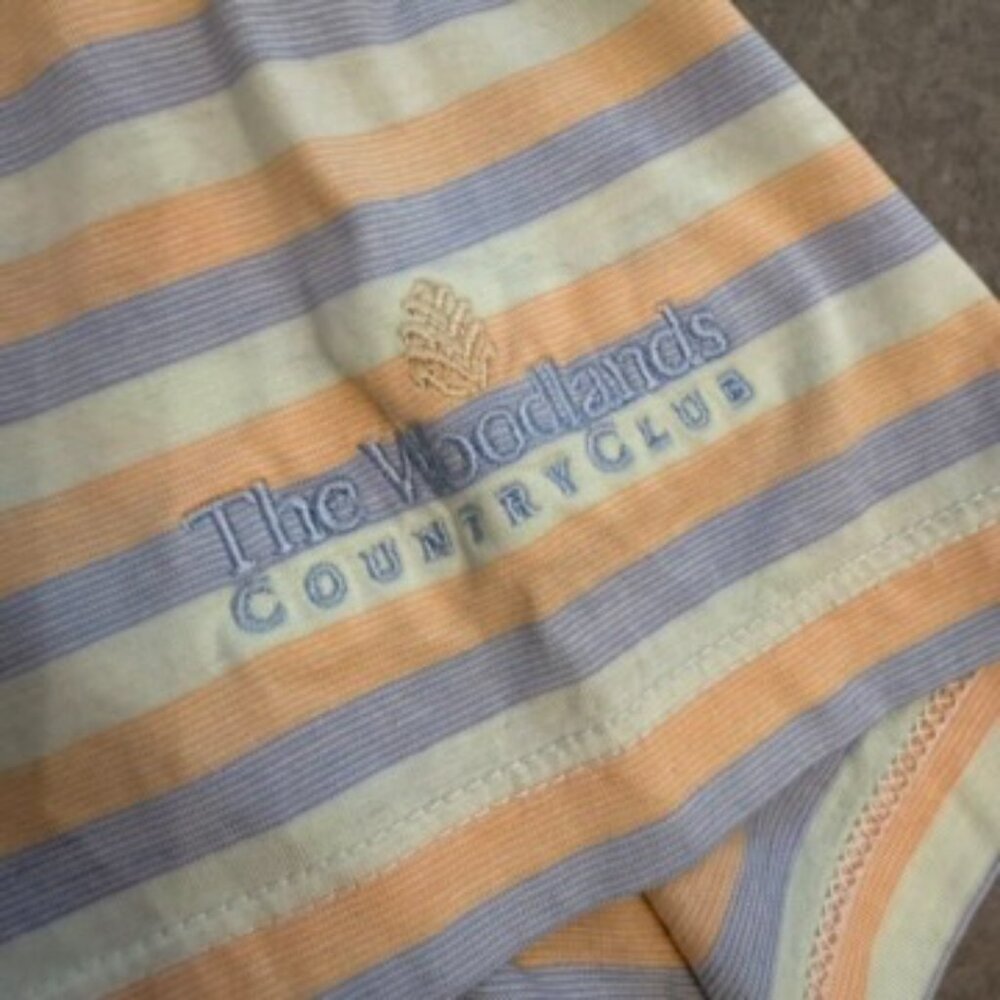 Peter Millar Pastel Stripe Polo Shirt – Size Large (Women’s) - Picture 10 of 12